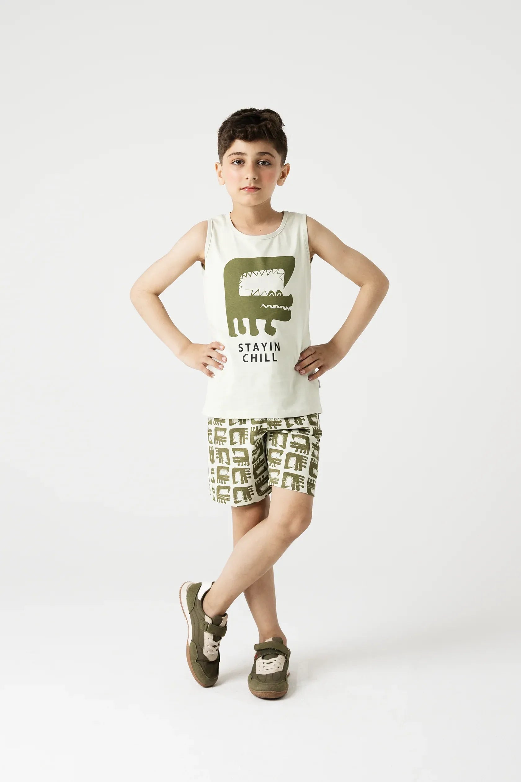 Boys Croc Cruise Co-ord Set